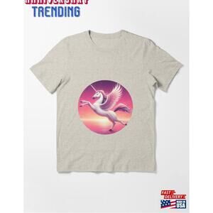 Unicorn Yoga Essential Tshirt Classic